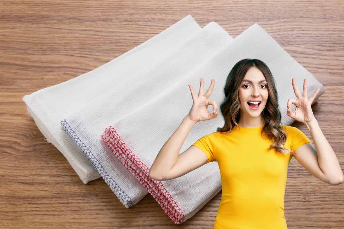 tre canovacci e donna che fa ok 