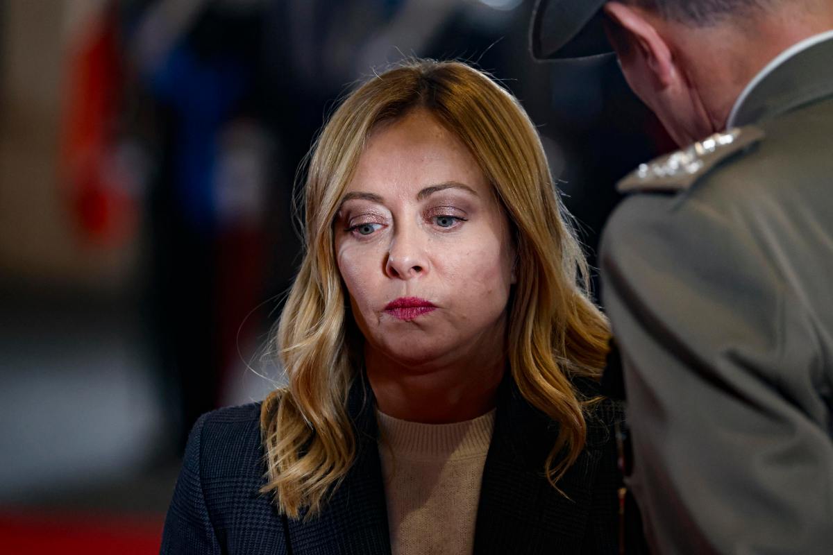 il premier giorgia meloni