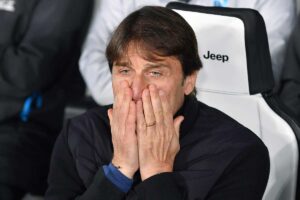 Conte dice addio allo scudetto dopo la sconfitt acon la Juve?